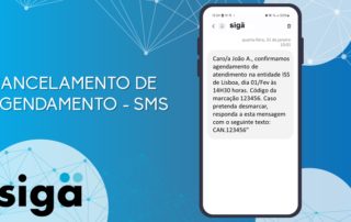 Cancelamento de agendamento – SMS – Notícias
